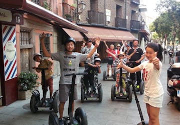 Zelfbalancerende scootertour door Botín in Madrid